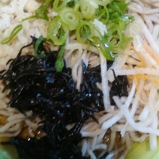 ひじき蕎麦